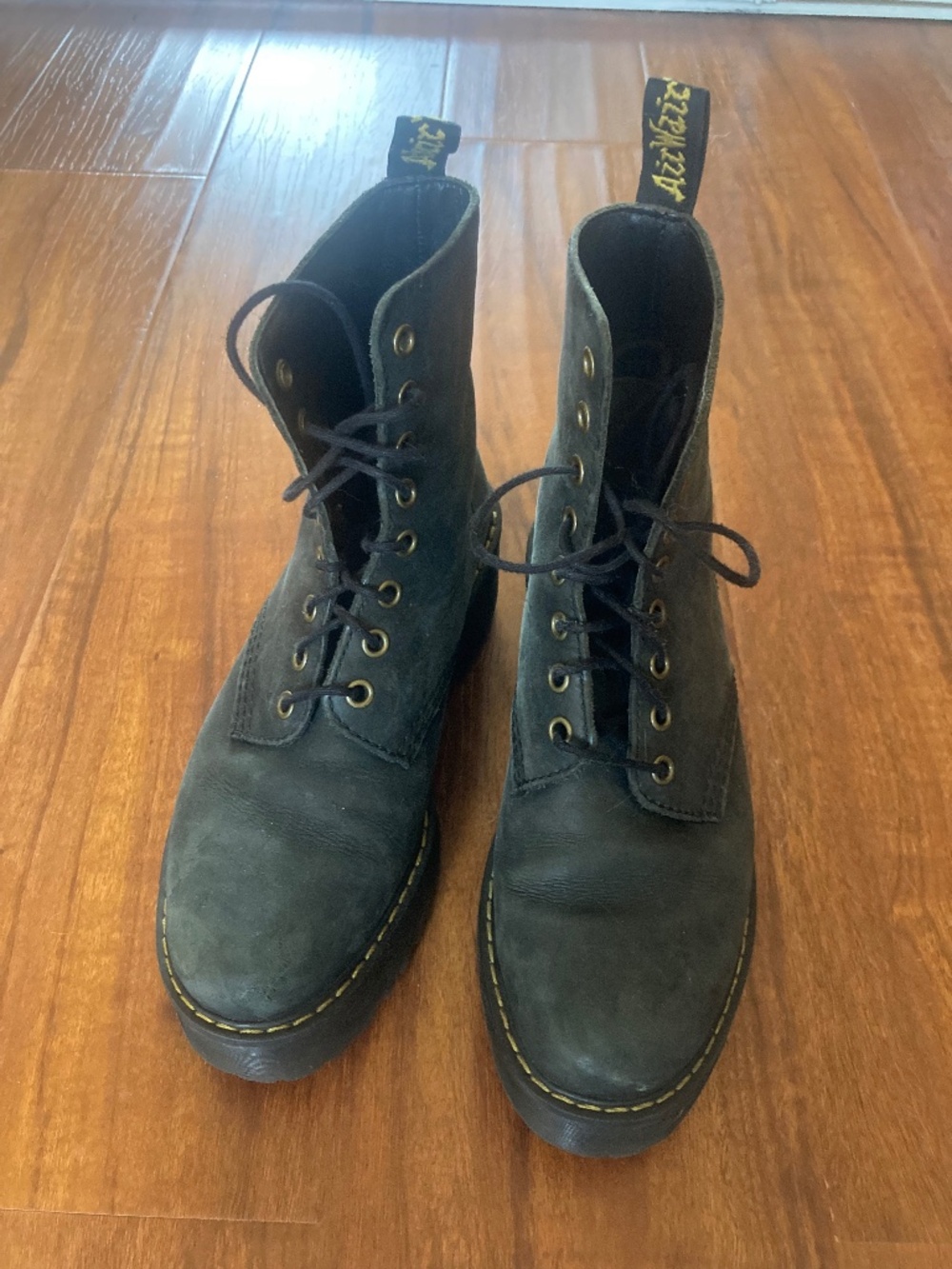 Vintage Black Leather Doc Martens